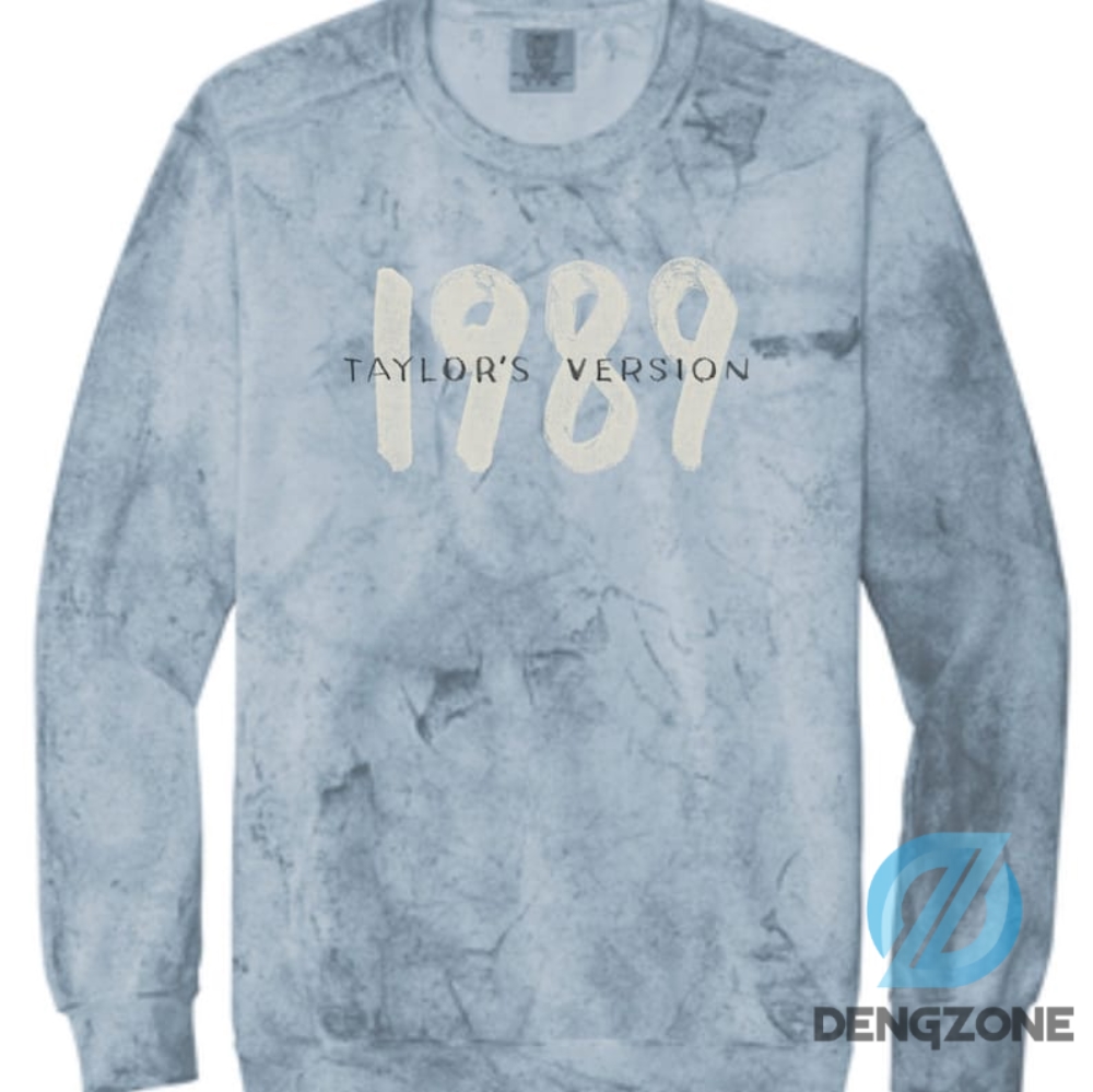 Ocean Color 1989 Shirt Sweatshirt 3D All Over Printed 3D Style 1989 Album Taylors Version 1989 Crewneck