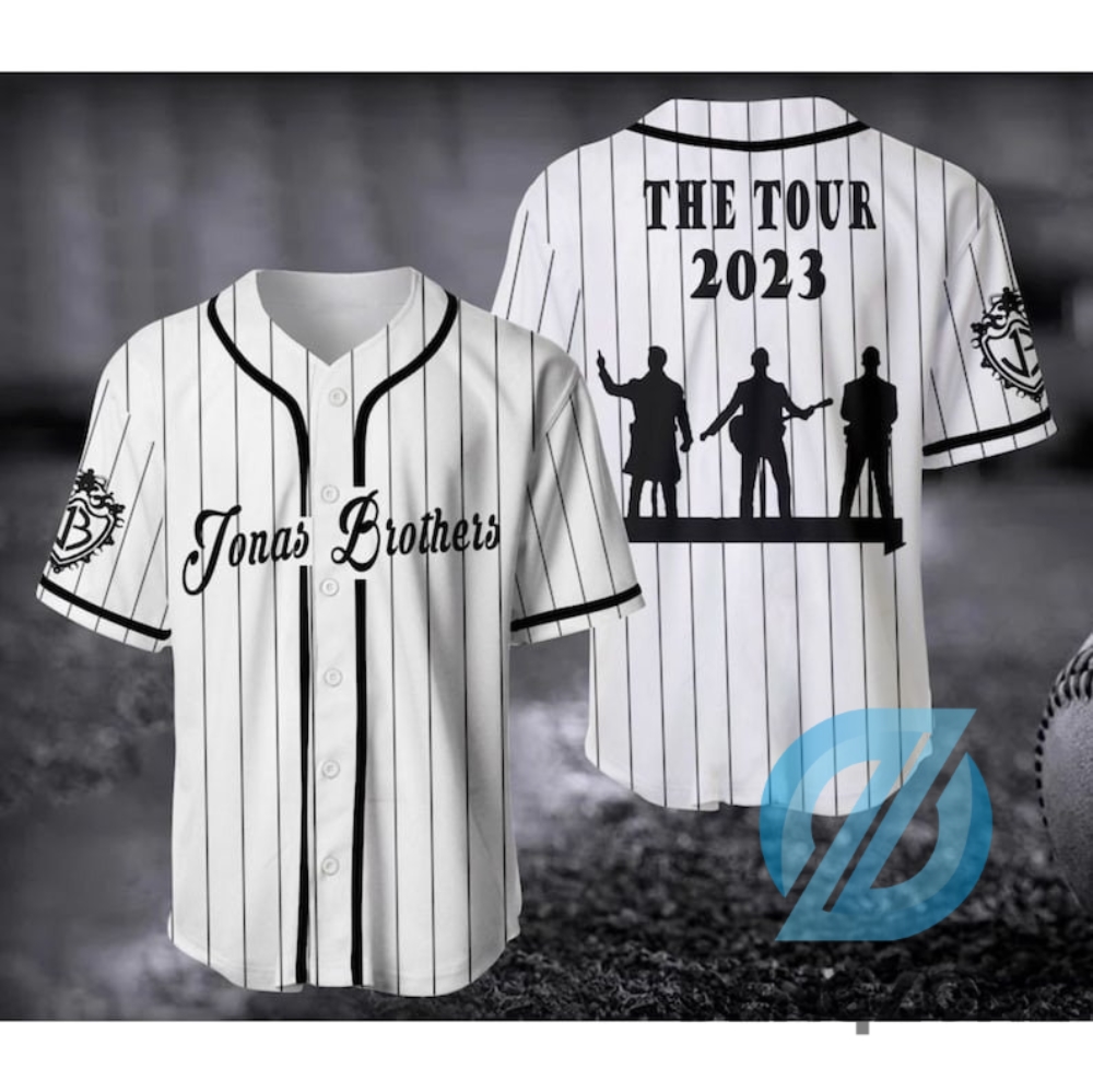 Special Gift Jonas Brothers Tour Baseball Jersey Jonas Brothers The Tour 2023 Shirt Pop Rock Band Jersey Tee Music Merch Concert Jonas Brothers Fan Gift