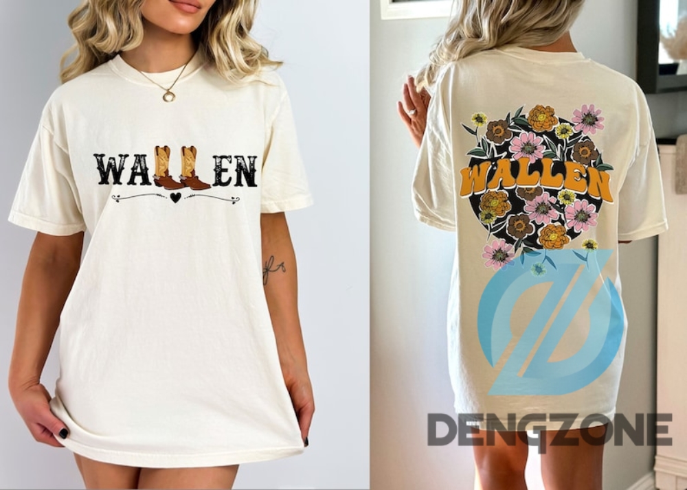 Comfort Colors Wallen Shirt Country Music Shirt Wallen Tshirt Country Concert Shirt Bullhead Tshirt Western Graphic Cowboy Tee Rodeo Shirt