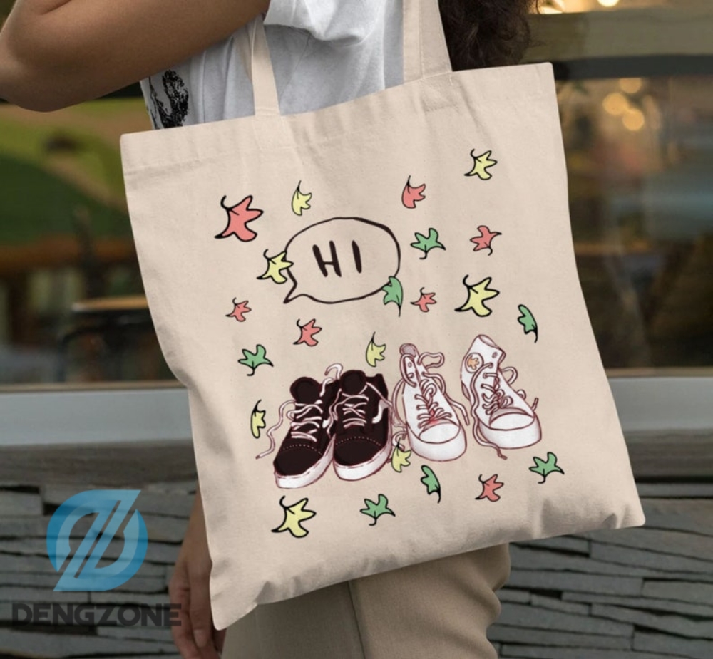 Cute Heartstopper Tote Bag Nick And Charlie Tote Bag Heartstopper Hi Hi Lgbt Movie Inspired Gift Lgbt Gift