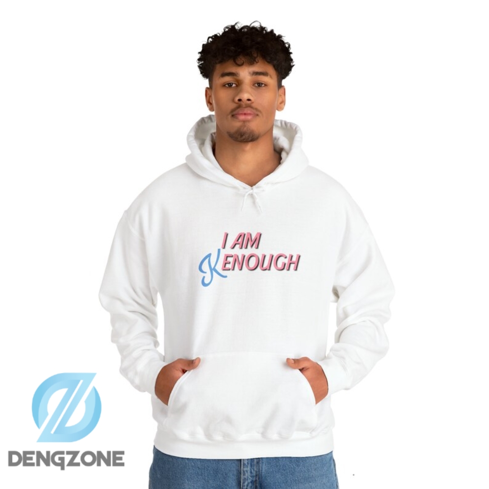 Trendy I Am Kenough Hoodie For Unisex Barbie Movie Merch Barbie Kenough Hoodie