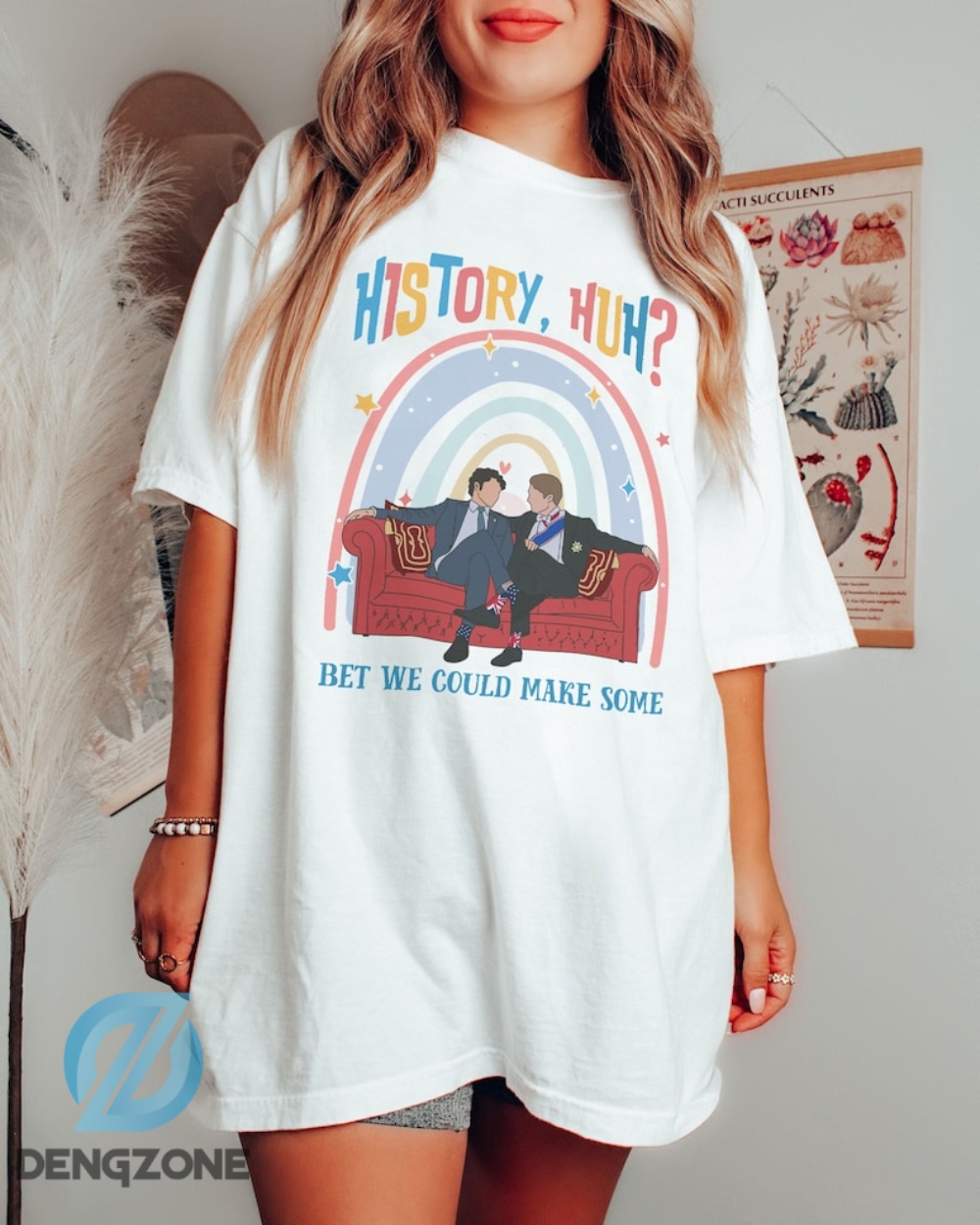 "Fashionable Clothes: Heartstopper, Red White, Royal Blue – Inspired by Barbie" 6 Limited Red White And Royal Blue Sweatshirt History Huh Sweatshirt Casey Mcquiston Alex And Henry Bet We Could Make Some Bisexual Pride Shirt