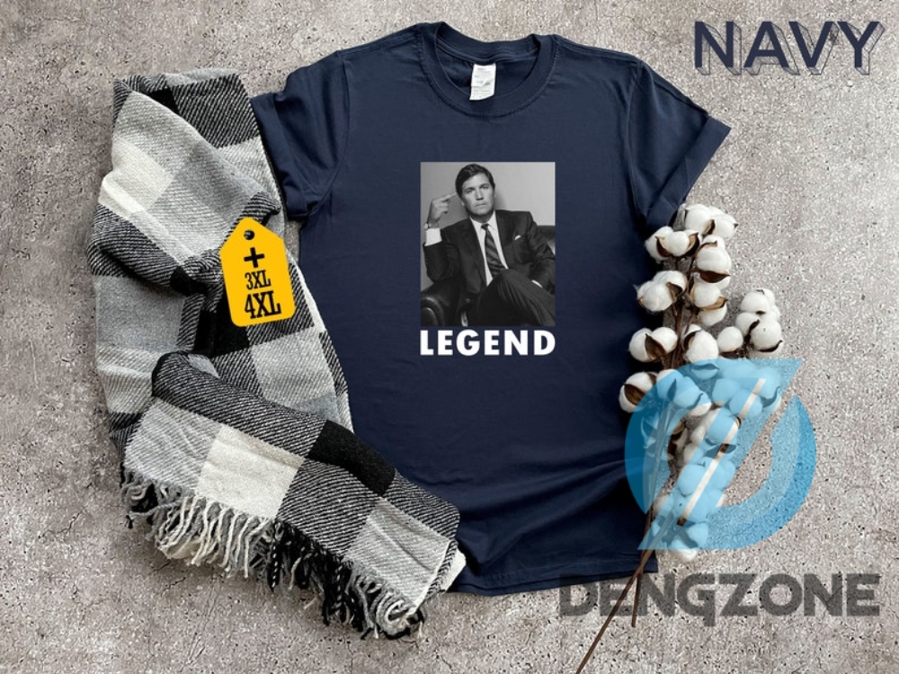 Legend Tucker Shirt Tucker Carlson Shirt Support Tucker Shirt Election 2024 Shirt Political Shirt Tucker Fan Gift Fox News Shirt