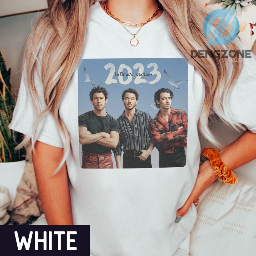 Special Gift New Cover Album 1989 Tv Mix Jonas Brothers 2023 Jo Bros Version Comfort Colors Shirt Merch