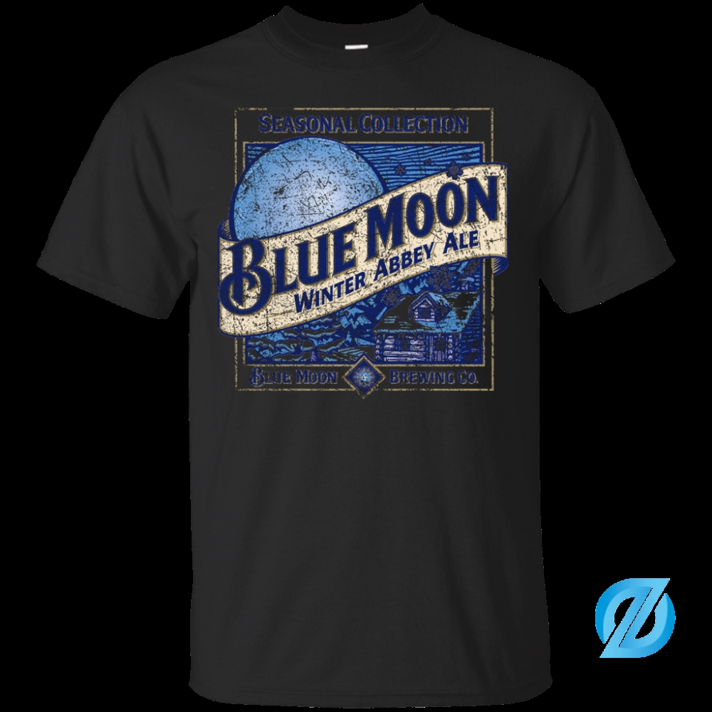 Seasonal Collection Blue Moon Winter Abbey Ale Tshirt For Unisex Blue Moon Beer Shirt Super Moon 2023 Blue Moon 2023