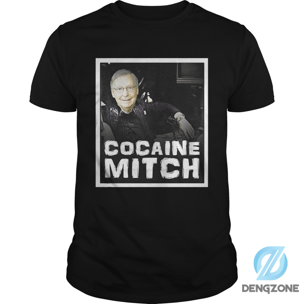 Vintage Cocaine Mitch Mcconnell Shirt Hoodie Mitch Mcconnell Tee