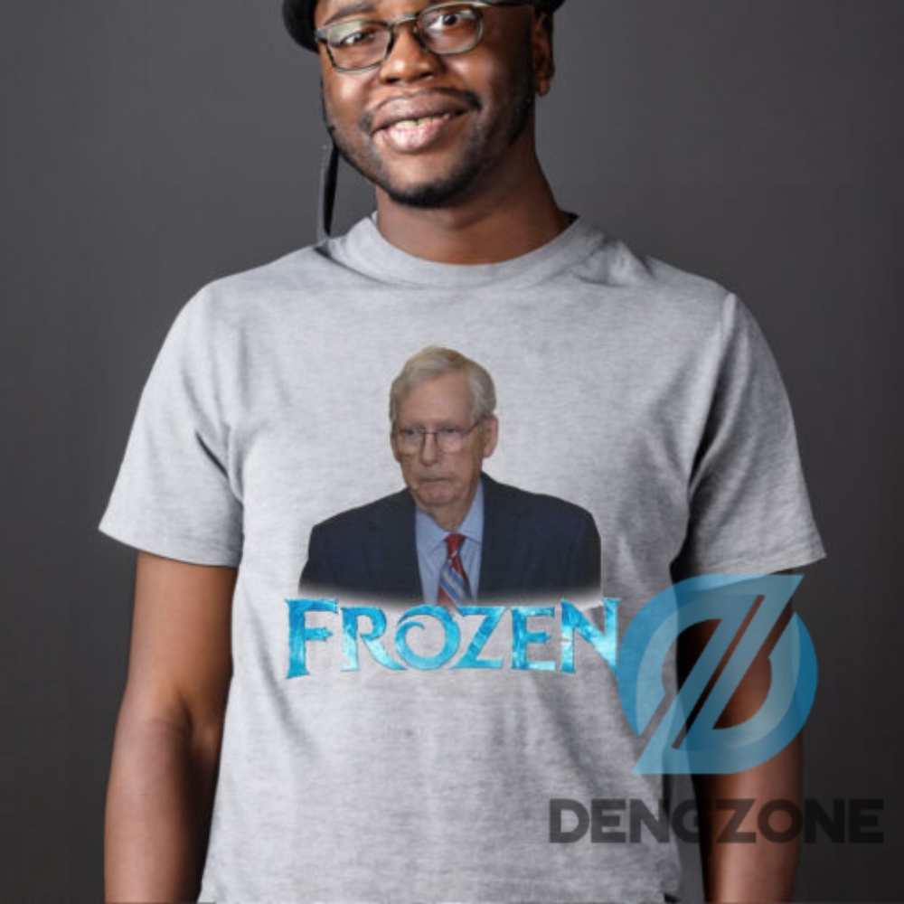 Mitch Mcconne Frozen Shirt 2023 Mitch Mcconne Frozen Meme Shirt Unisex