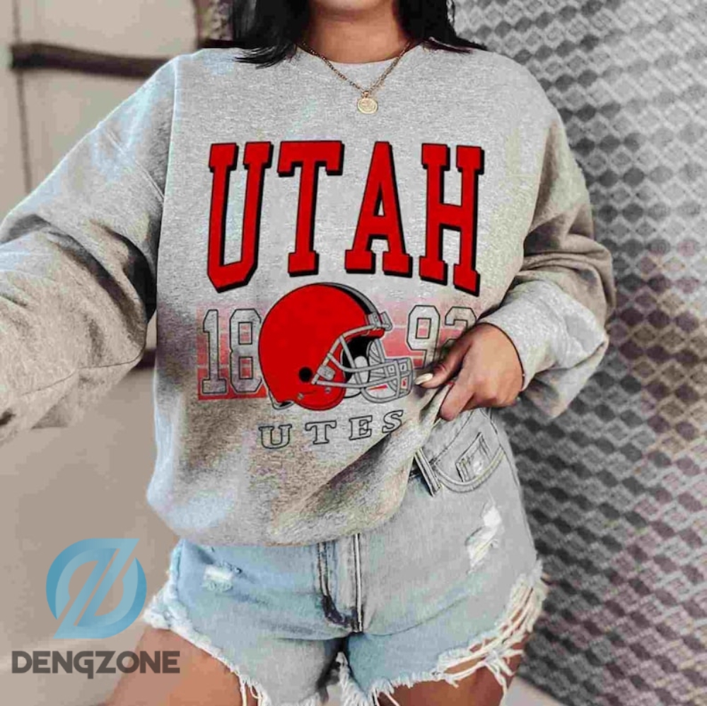 Vintage Utah Shirt Sweatshirt Retro University Of Utah Football Shirt Utes Football Tee College Football Shirt Tshirt For Men And Women