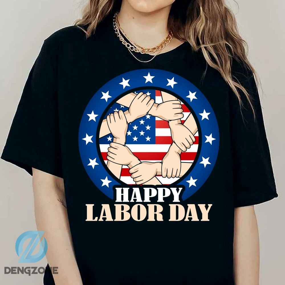 Usa Labor Day Shirt Gift For Men Women Happy Labor Day Workers Celebration Flag Stars Tshirt Usa Labor Day Tee Gift