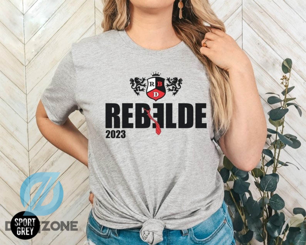 Trendy Rebelde Shirt Basic Color Rbd Rebelde Tour 2023 Shirt Soy Rebelde Tshirt Rbd Concert Shirt Rbd Fans Gift Rebelde Tour Shirt