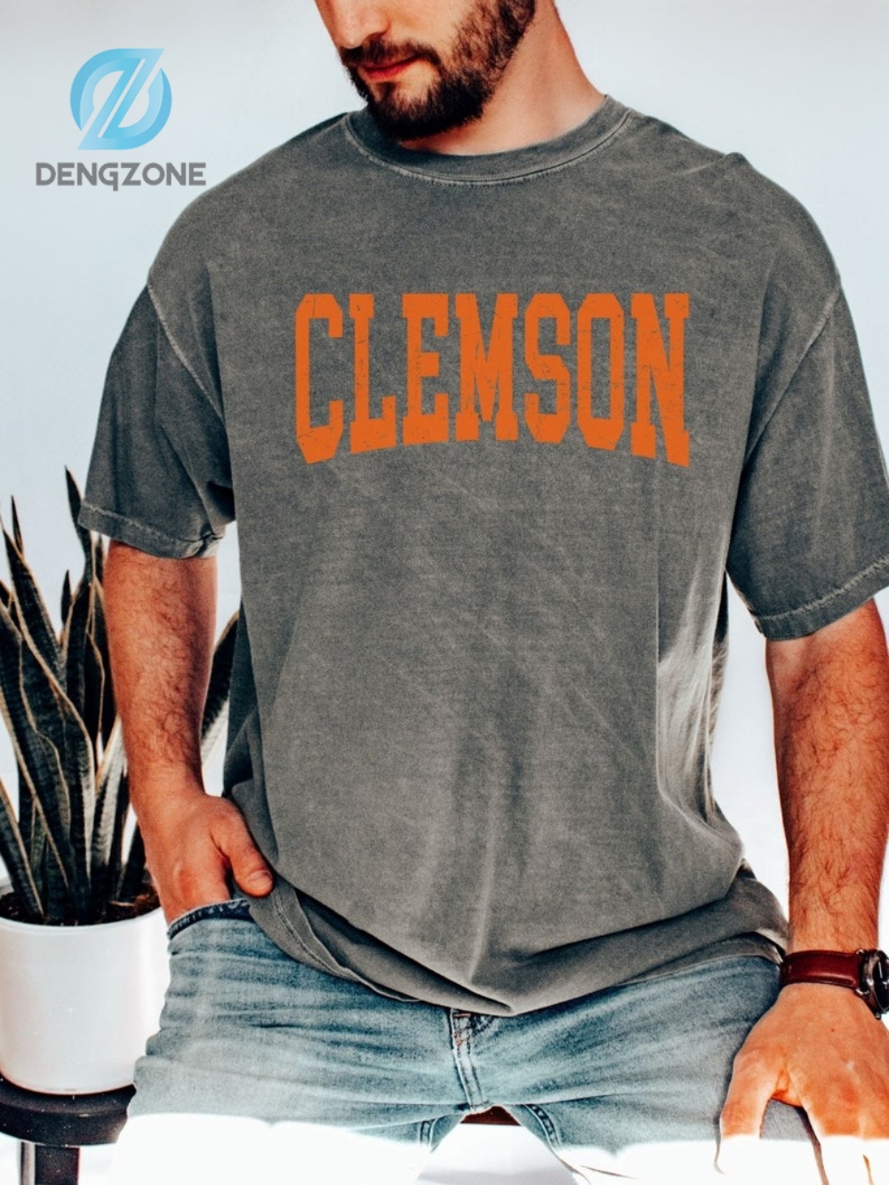 Clemson Football Shirt Clemson Shirt Football Tshirt Clemson Tailgating Vintage Clemson Shirt Clemson Game Day Shirt