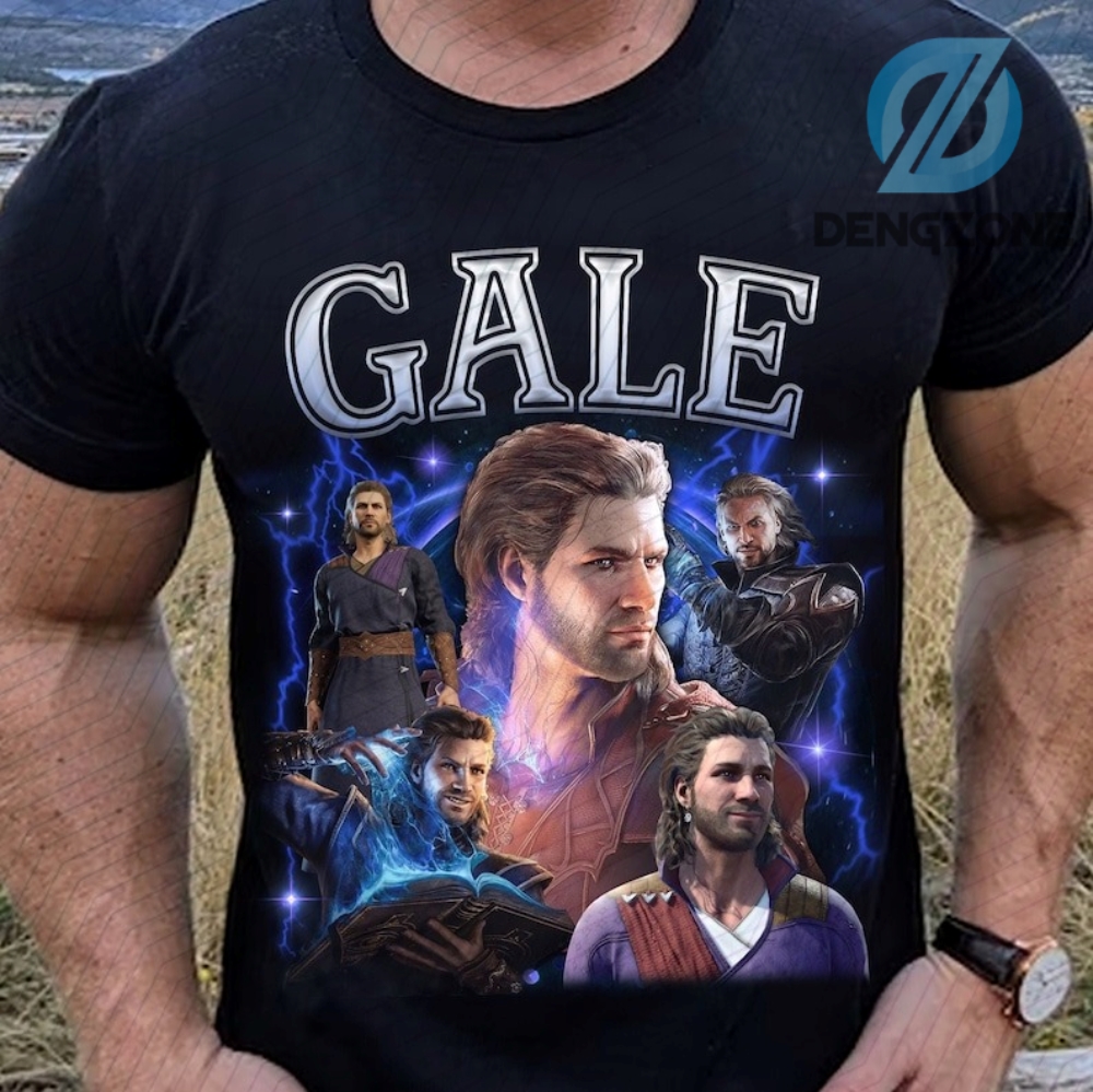 Baldurs Gate 3 Gale Shirt Mind Flayer Appareal For Wyll