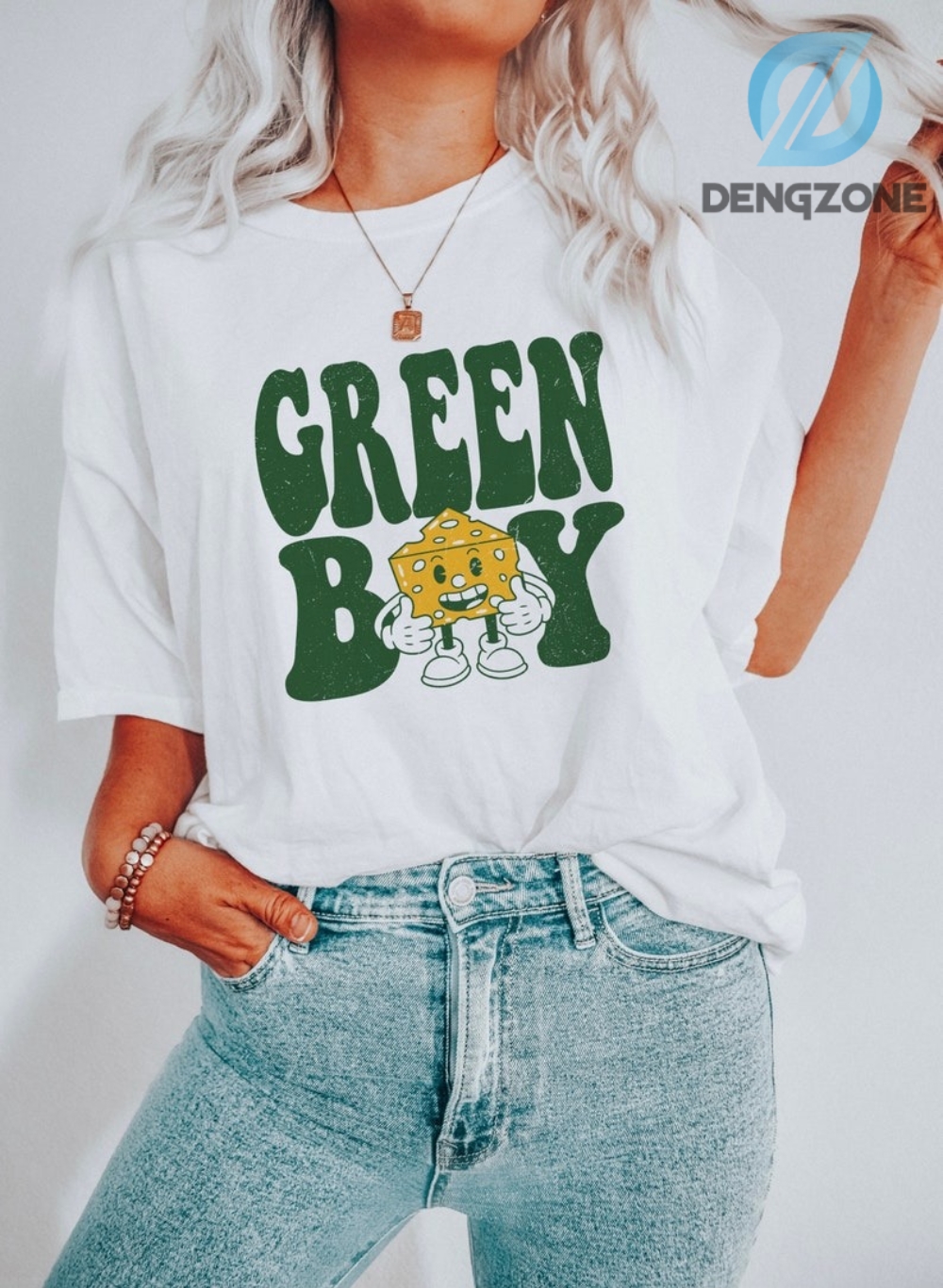 Green Bay Football Shirt Comfort Colors Game Day Cheese Head Nation Tshirt Football Cheese Head Crewneck