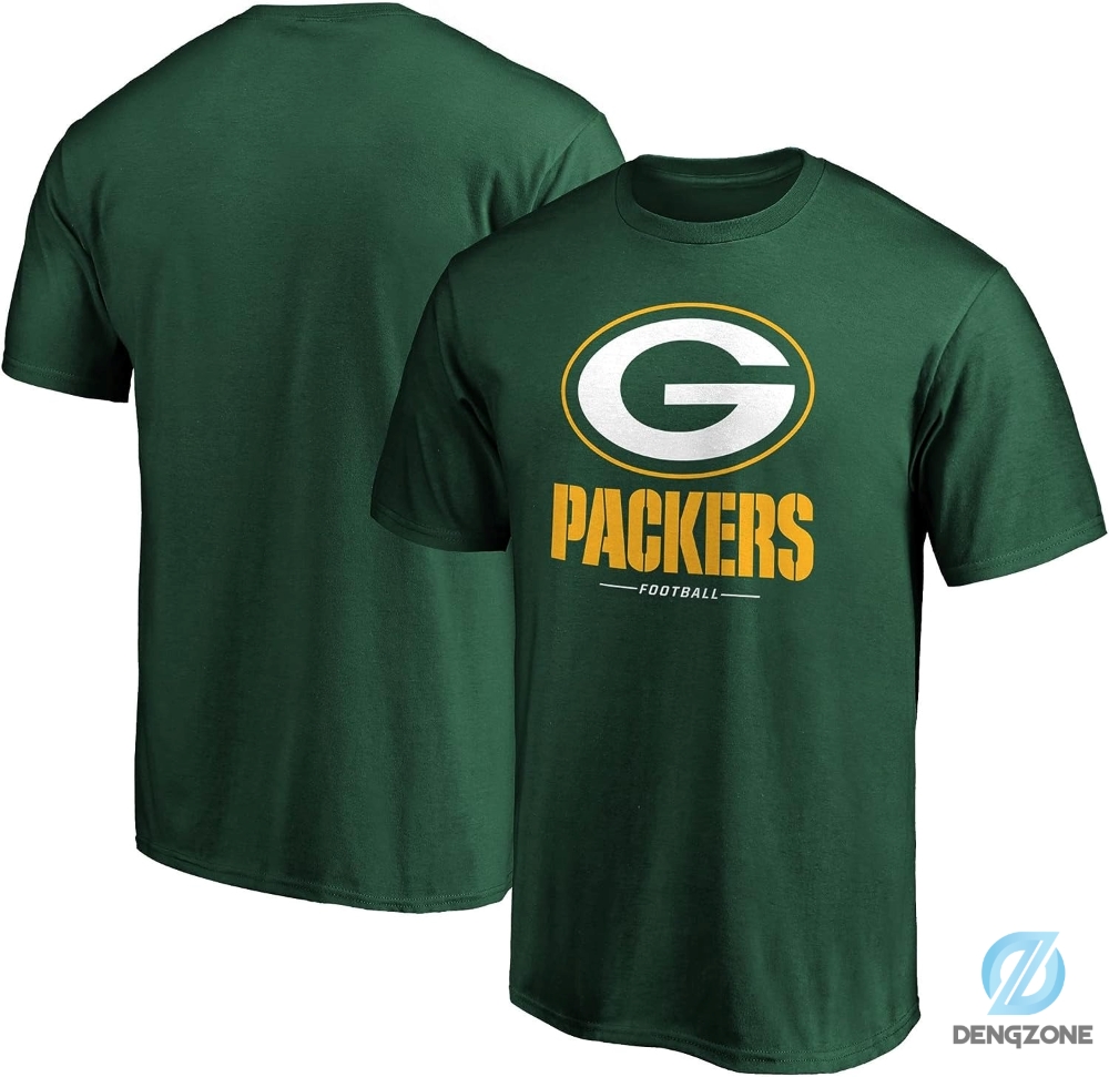 Green Bay Packers Nfl Tshirt Green Bay Football Tshirt Green Color Unisex Game Day Tee