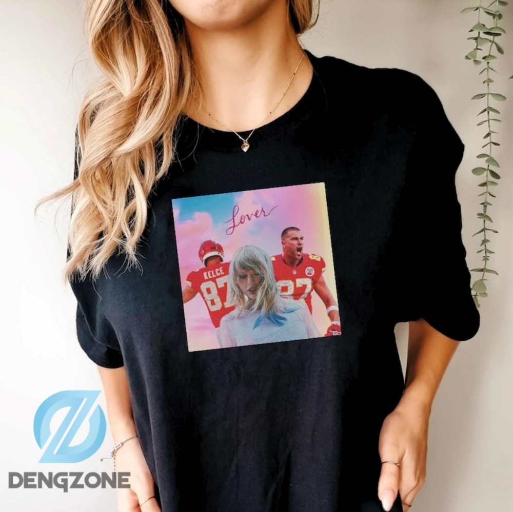 Taylor Swift Travis Kelce Tshirt Travis Kelce Lover Shirts Taylor Swift Chiefs Shirt