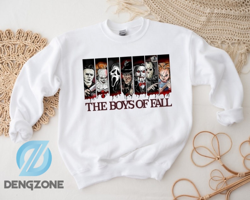 The Boys Of Fall Shirt Halloween Shirt The Boys Of Fall Horror Movies Shirt