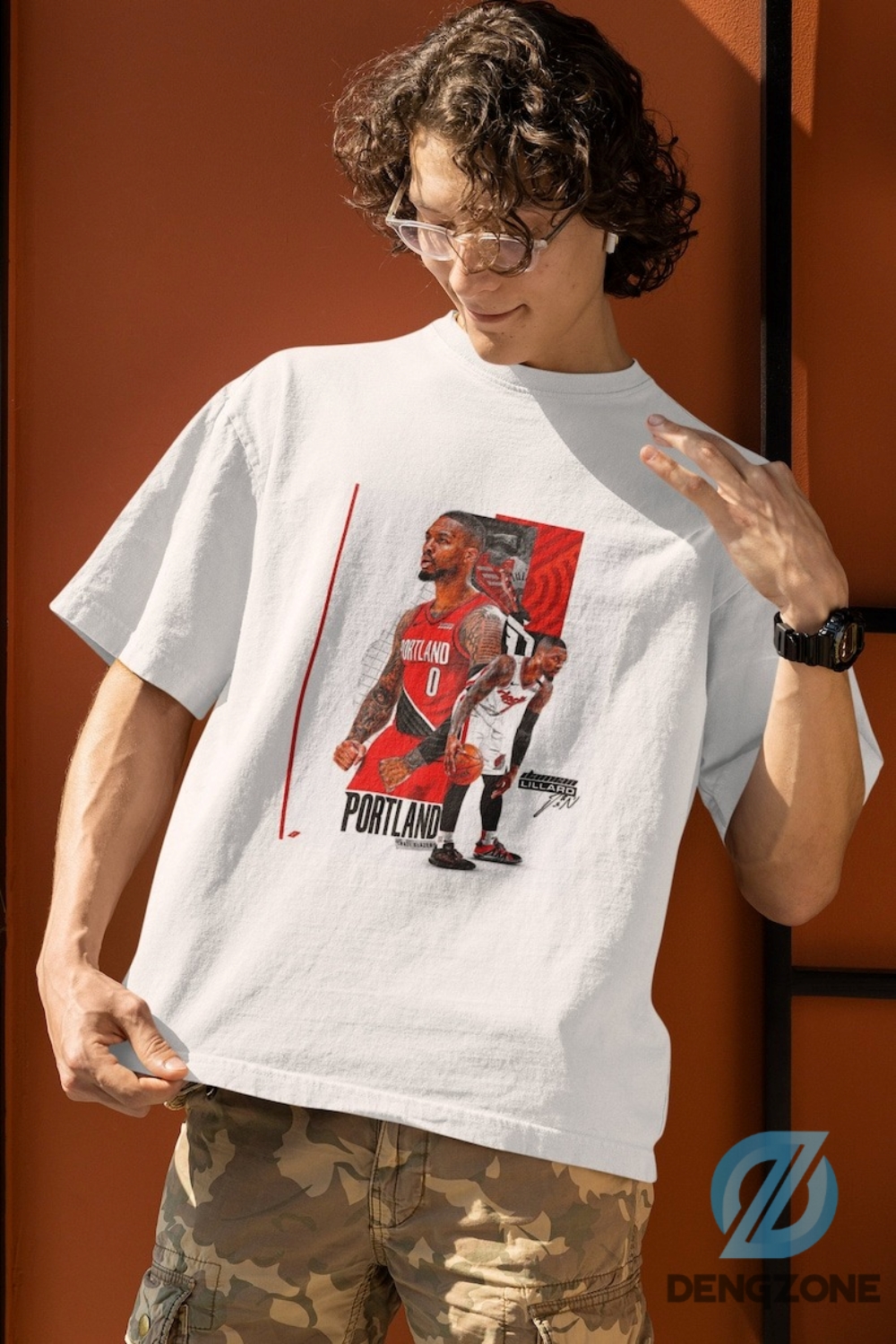 Damian Lillard Portland Trail Blazers Graphic Tee Unisex Basketball Shirt