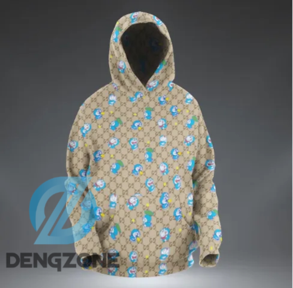 Special Gift Gucci Doraemon Hoodie Luxury Brand Clothing Clothes Outfit