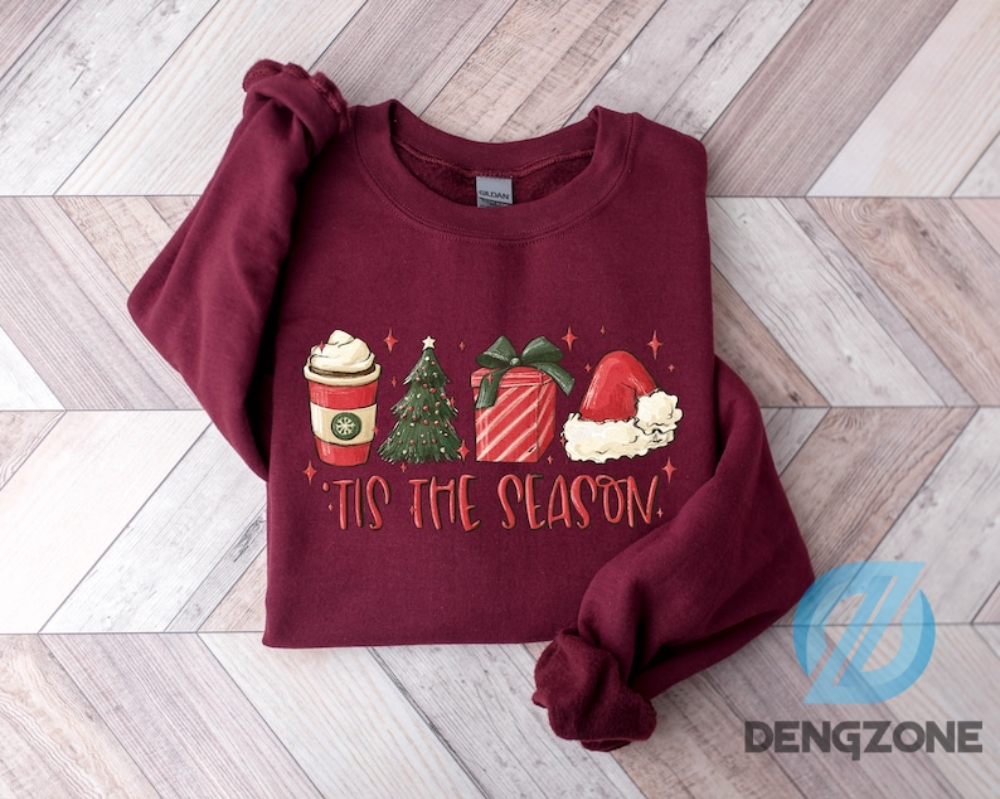 Tis The Season Sweatshirt  Merry Christmas