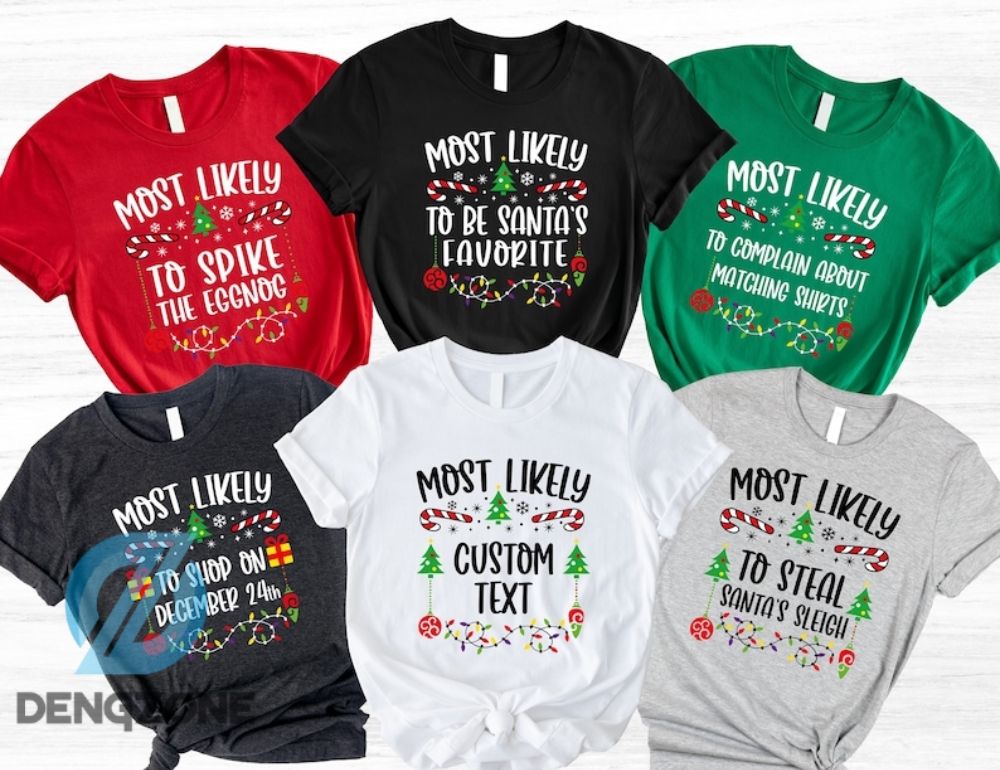 Customize Your Festive Look With Personalized Christmas Apparel  Custom Text