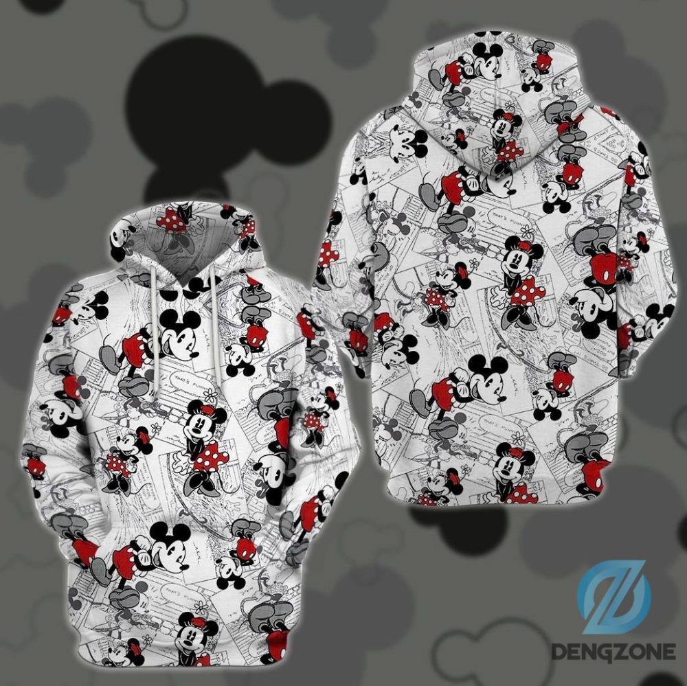 Limited Edition  3D Hoodie Mickey